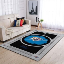 Oklahoma City Thunder Living Room Area Rug