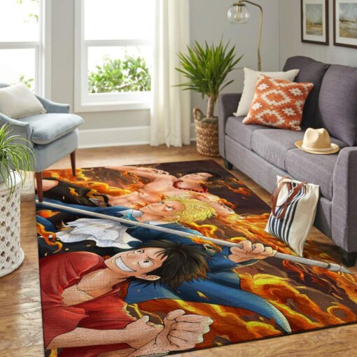 Onepiece-luffy Living Room Area Rug