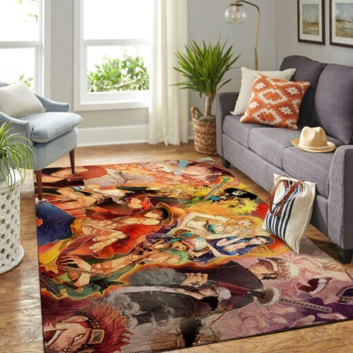 Onepiece-luffy Living Room Area Rug