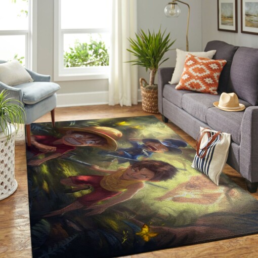 Onepiece-luffy Living Room Area Rug