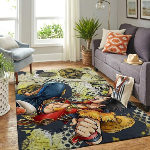 Onepiece-luffy Living Room Area Rug