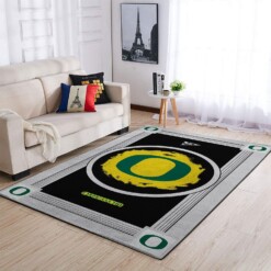 Oregon Ducks Living Room Area Rug