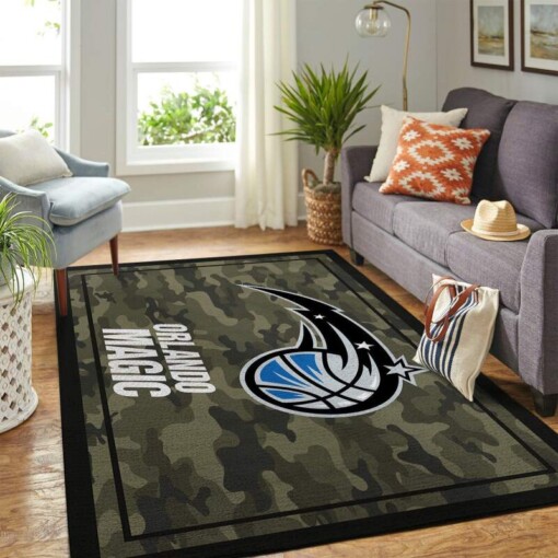 Orlando Magic Living Room Area Rug