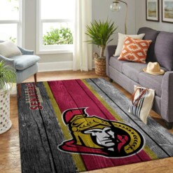 Ottawa Senators Living Room Area Rug