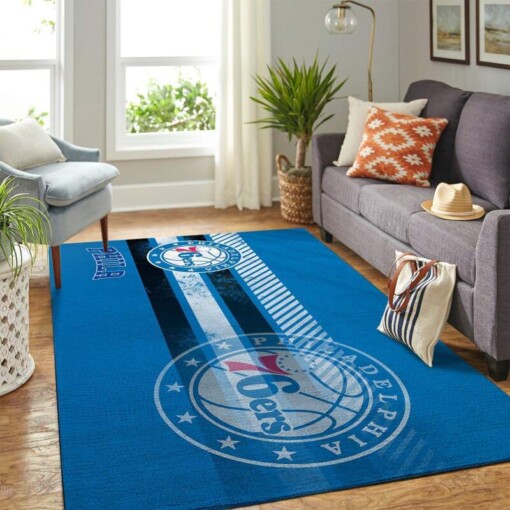 Philadelphia 76ers Living Room Area Rug