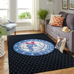 Philadelphia 76ers Living Room Area Rug