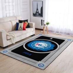 Philadelphia 76ers Living Room Area Rug