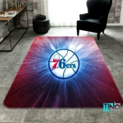 Philadelphia 76ers Living Room Area Rug