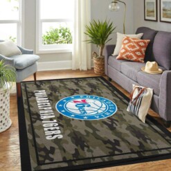 Philadelphia 76ers Living Room Area Rug