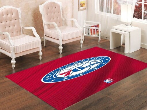 Philadelphia 76ers Living Room Area Rug