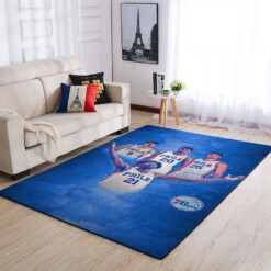 Philadelphia 76ers Living Room Area Rug