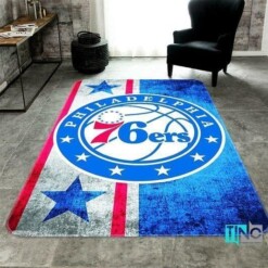 Philadelphia 76ers Living Room Area Rug