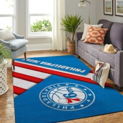 Philadelphia 76ers Living Room Area Rug