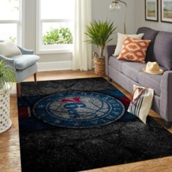 Philadelphia 76ers Living Room Area Rug