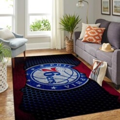 Philadelphia 76ers Living Room Area Rug