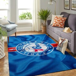 Philadelphia 76ers Living Room Area Rug