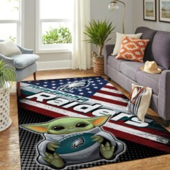 Philadelphia Eagles Living Room Area Rug