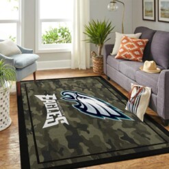 Philadelphia Eagles Living Room Area Rug