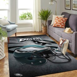 Philadelphia Eagles Living Room Area Rug