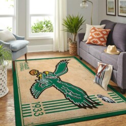 Philadelphia Eagles Living Room Area Rug