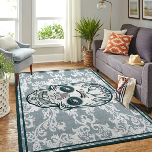 Philadelphia Eagles Living Room Area Rug