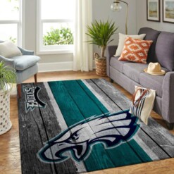 Philadelphia Eagles Living Room Area Rug