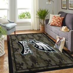 Philadelphia Eagles Living Room Area Rug