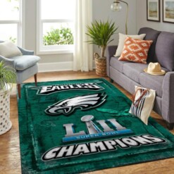 Philadelphia Eagles Living Room Area Rug