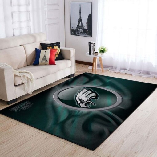 Philadelphia Eagles Living Room Area Rug