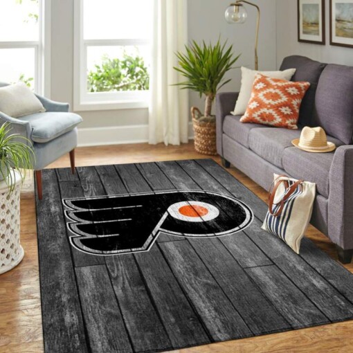 Philadelphia Flyers Living Room Area Rug