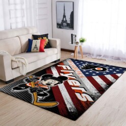 Philadelphia Flyers Living Room Area Rug