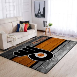 Philadelphia Flyers Living Room Area Rug