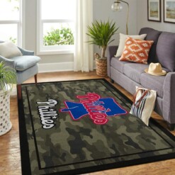 Philadelphia Phillies Living Room Area Rug