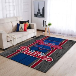 Philadelphia Phillies Living Room Area Rug