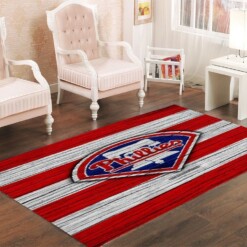 Philadelphia Phillies Living Room Area Rug