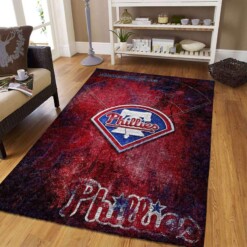 Philadelphia Phillies Living Room Area Rug