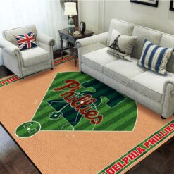 Philadelphia Phillies Living Room Area Rug