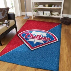 Philadelphia Phillies Living Room Area Rug