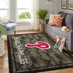 Philadelphia Phillies Living Room Area Rug