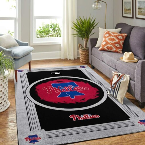 Philadelphia Phillies Living Room Area Rug