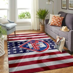 Philadelphia Phillies Living Room Area Rug