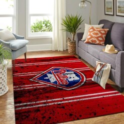 Philadelphia Phillies Living Room Area Rug