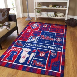 Philadelphia Phillies Living Room Area Rug