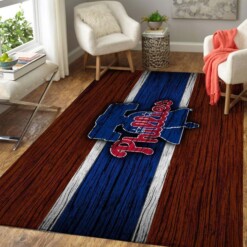 Philadelphia Phillies Living Room Area Rug