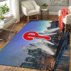 Philadelphia Phillies Living Room Area Rug