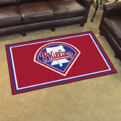 Philadelphia Phillies Living Room Area Rug