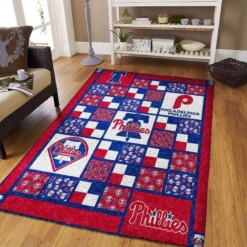 Philadelphia Phillies Living Room Area Rug