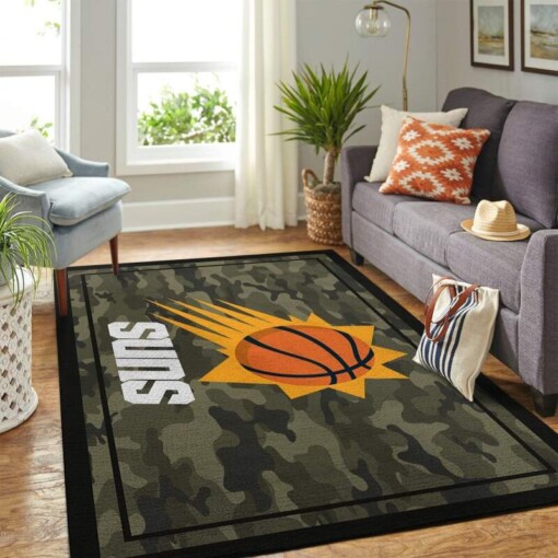 Phoenix Suns Living Room Area Rug