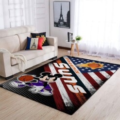 Phoenix Suns Living Room Area Rug