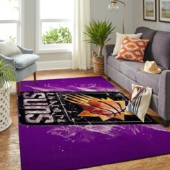 Phoenix Suns Living Room Area Rug